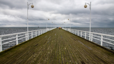 Jurata Spa Resport in Pomerania Polandの写真素材