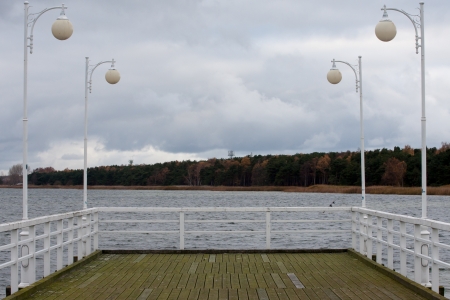 Jurata Spa Resport in Pomerania Polandの写真素材