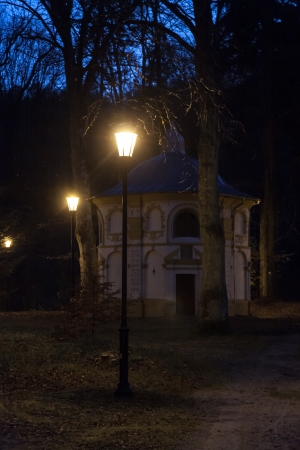 Wejherowo old town in Poland in Pomerania regionの写真素材