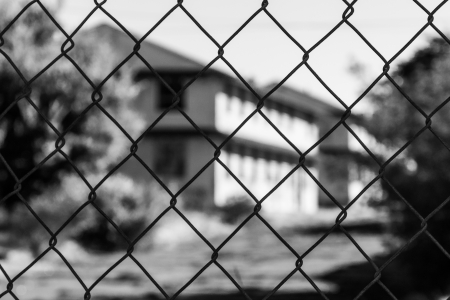 Abandoned Fort Ord Army Post in Monterey, California.の写真素材