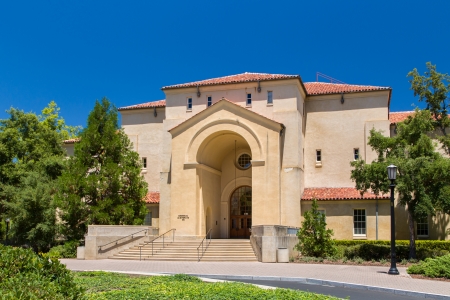 STANFORD, UNITED STATES - July 6: Stanford Memorial Auditorium on the campus of Stanford University. The hall commemorates students and faculty who died in World War I. July 6, 2013.のeditorial素材