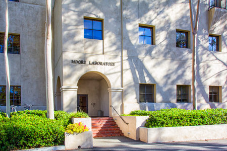 PASADENA, CA/USA - October 1: Moore Labratory on the campus of the California Institute of...