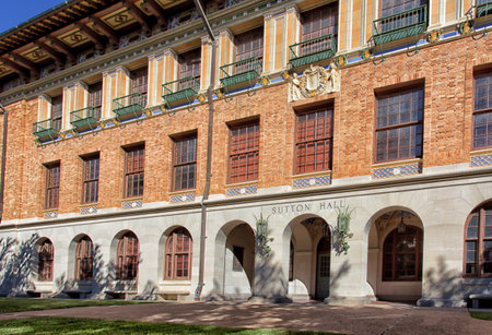 AUSTIN,TX/USA - NOVEMBER 14:  Sutton Hall on the campus of the University of Texas, a state research...