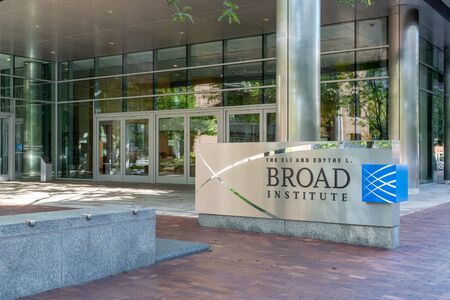 CAMBRIDGE, MA/USA - SEPTEMBER 29, 2019:  Eli and Edythe L. Broad Institute at Massachusetts Institute of Technology.のeditorial素材