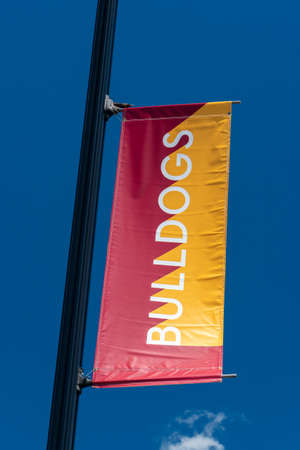 DULUTH, MN/USA - JUNE 16, 2020: University of Minnesota Duluth Adademic Campus Banner.のeditorial素材