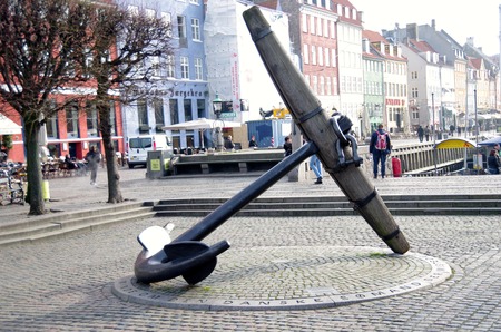 Statue in Copenagenのeditorial素材