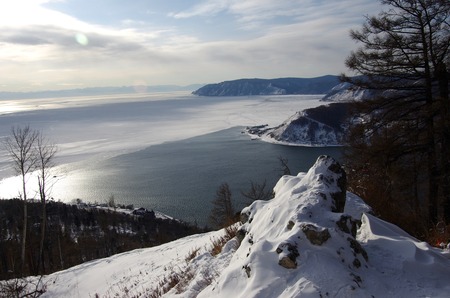 lake baikalの写真素材
