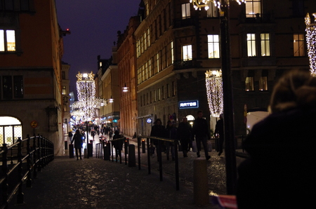 Stockholm in winterのeditorial素材