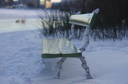 Park Benchの写真素材