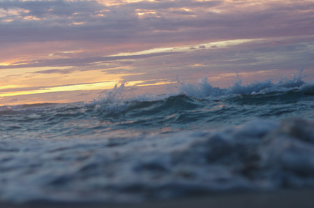 Sunset over the Ocean
