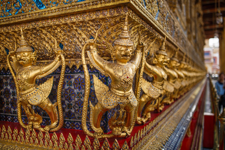 Phra Khrut Emblem of Thailandの写真素材