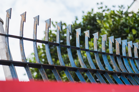 Iron Fenceの写真素材