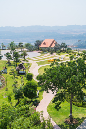 Park View High Lampang in Thailandの写真素材