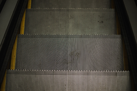 escalator in modern office buildingの写真素材