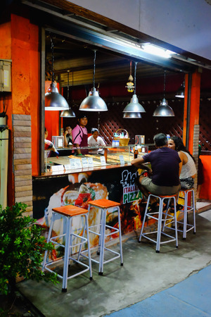 2016 OCTOBER 18, night market at lipe island at Satun in Thailandのeditorial素材