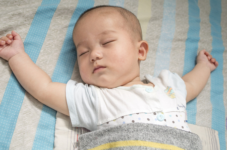 Sleeping babyの写真素材