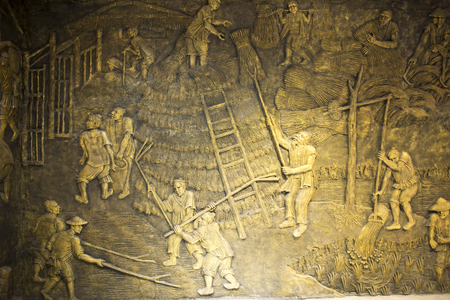 Visit the Dongfang red farming Museum in Luoyangのeditorial素材