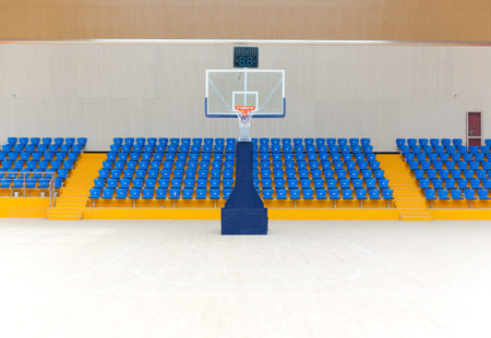 Basketball court environment