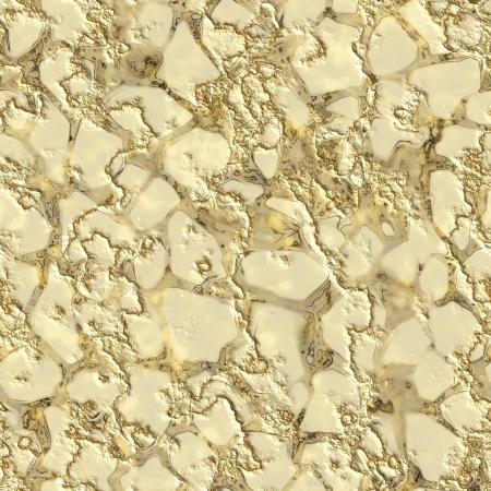 Yellow rocks aggregation seamless background illustrationの写真素材