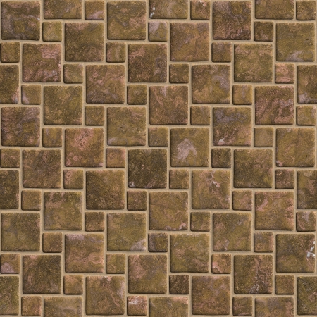 Sidewalk blocks seamless abstract background illustrationの写真素材