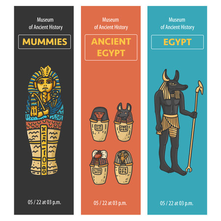 Vecteur de Vector set of thee bookmarks - ID:123017170 - image libre de ...