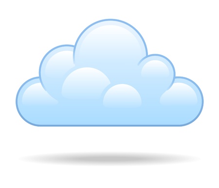 Cloudのイラスト素材