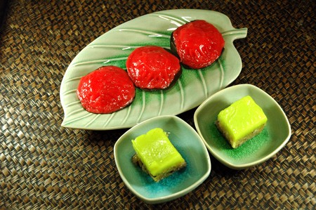 Local Phuket Thai dessertの写真素材