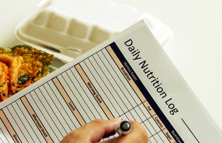Daily nutrition log の写真素材