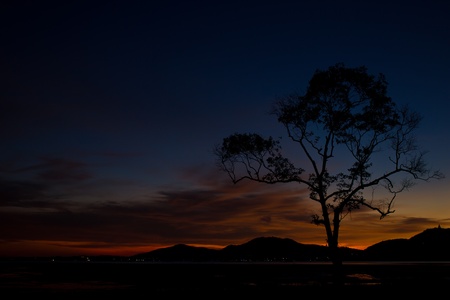 Colorful sky at sunset の写真素材
