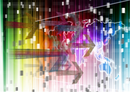 Business Abstract Background の写真素材