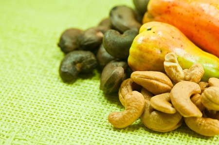 cashew nut の写真素材