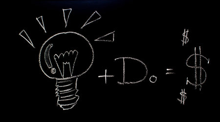 light bulb ,concept thinkinglight bulb 