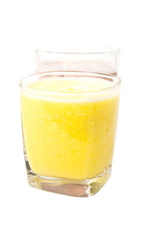 corn milk and corn の写真素材