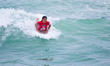 Anissa Flynn ASC rankings leader winner of Women s Division 2012 Asian Surfing Championship