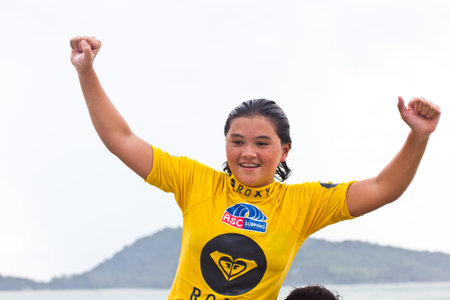Anissa Flynn ASC rankings leader winner of Women s Division 2012 Asian Surfing Championship