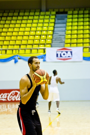 PHUKET THAILAND-SEPTEMBER 22 Unidentified players of Team Unity from USA securing a gold medal in TOA Thailand Open 2012 Phuket Championship on September 22 ,2012 at Phuket Thailand のeditorial素材