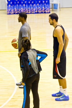 PHUKET THAILAND-SEPTEMBER 22 Unidentified players of Team Unity from USA securing a gold medal in TOA Thailand Open 2012 Phuket Championship on September 22 ,2012 at Phuket Thailand のeditorial素材