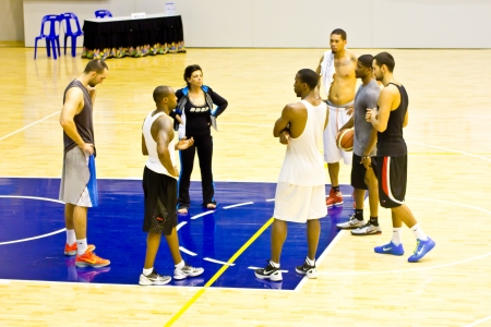 PHUKET THAILAND-SEPTEMBER 22 Unidentified players of Team Unity from USA securing a gold medal in TOA Thailand Open 2012 Phuket Championship on September 22 ,2012 at Phuket Thailand のeditorial素材