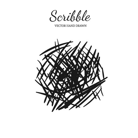 Modern scribble element 8のイラスト素材