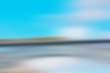 Light abstract gradient motion blurred background. Colorful lines texture wallpaperの写真素材
