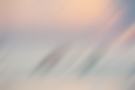 Light abstract gradient motion blurred background. Colorful lines texture wallpaperの写真素材