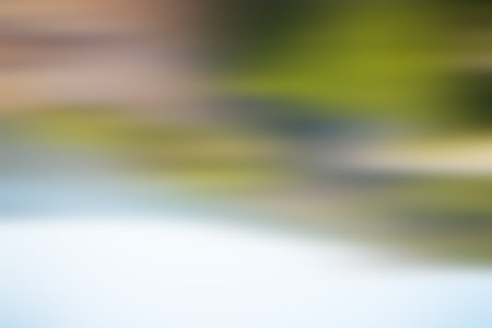 Light abstract gradient motion blurred background. Colorful lines texture wallpaperの写真素材