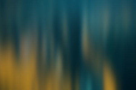 Dubai downtown night scene with city lights. Top view from aboveの写真素材