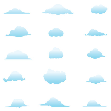 Cloud Collection 4のイラスト素材