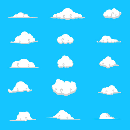Cloud Collection 9のイラスト素材
