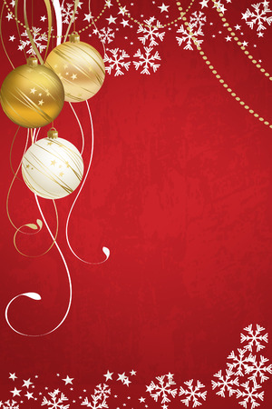 red background christmas cardの写真素材