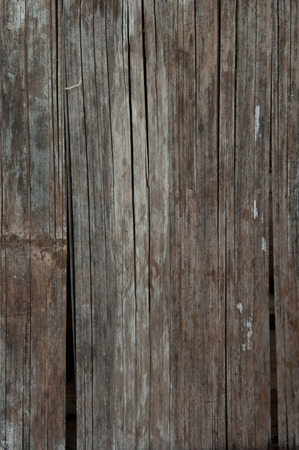 Chopped bamboo pipe to roll out . Use a wall in rural housingの写真素材