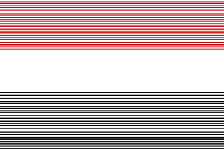 Red and white striped seamless pattern background suitable for fashion textiles, graphics yemenの写真素材