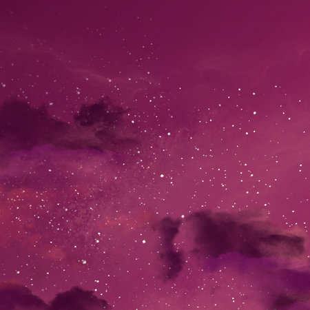Night sky with stars and nebulause as background. Night, Sky, Sunset, Star, Cloud, Expanse,...