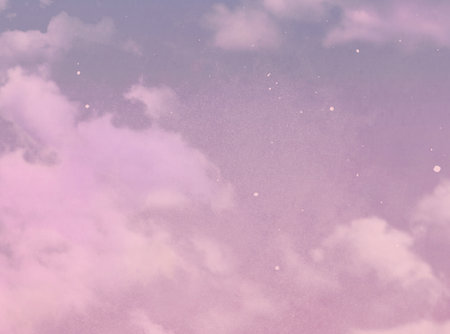 Soft cloudy is gradient pastel, Abstract sky background in sweet colorの写真素材